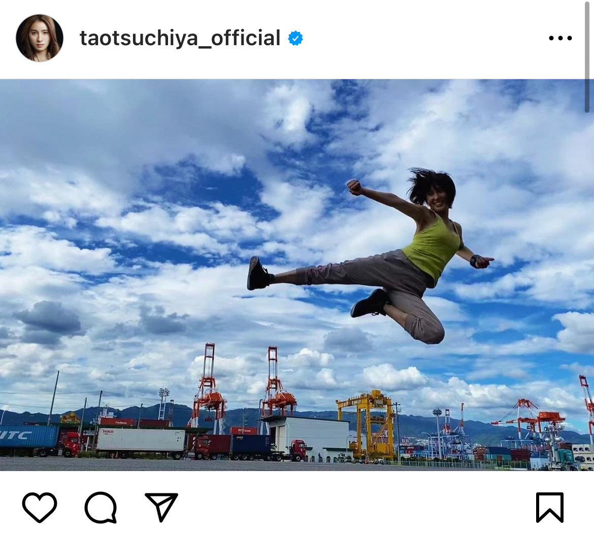 土屋太鳳のインスタグラムより