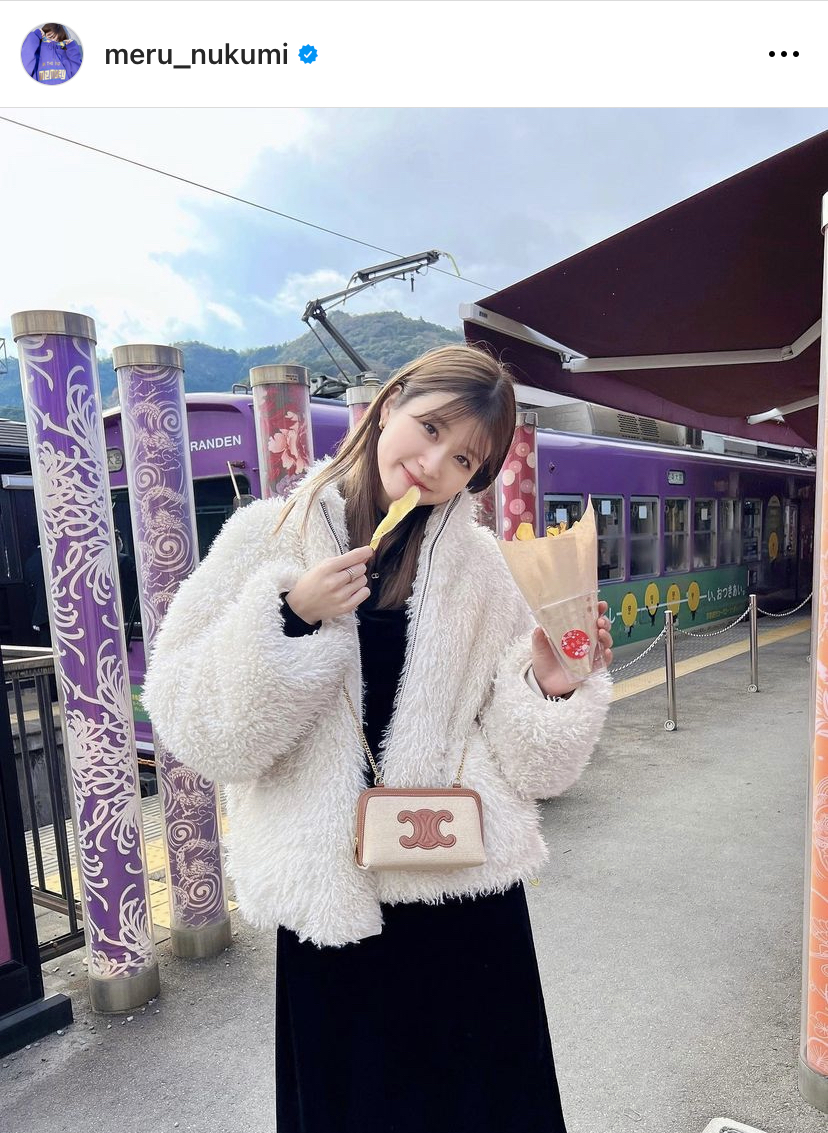 生見愛瑠のインスタグラムより