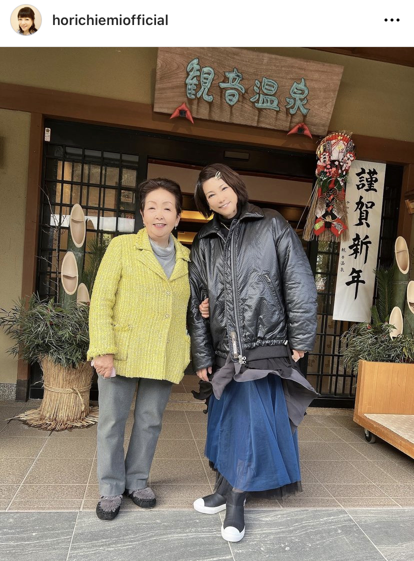 堀ちえみのインスタグラムより