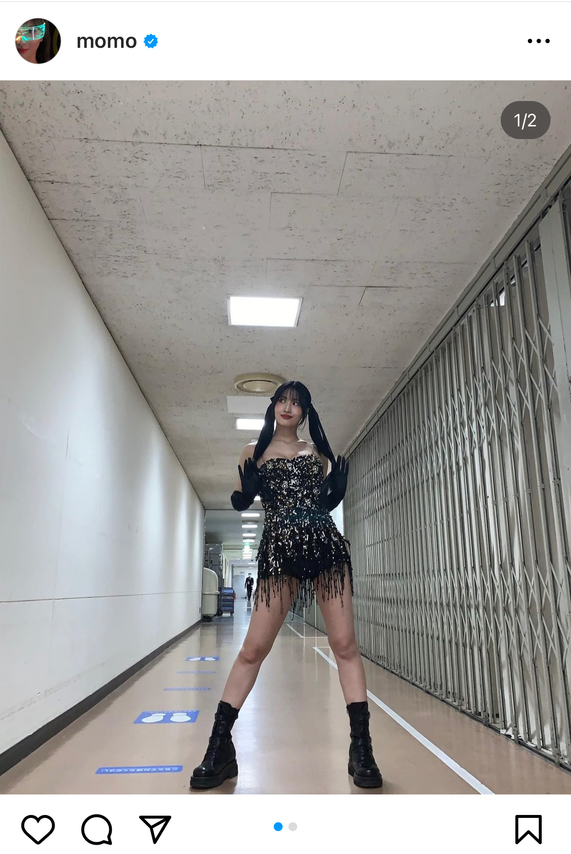 TWICEモモのインスタグラムより