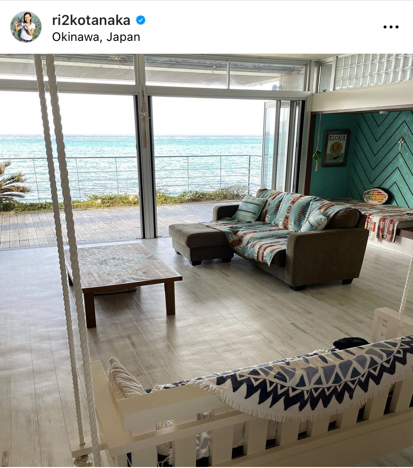 田中律子のインスタグラムより