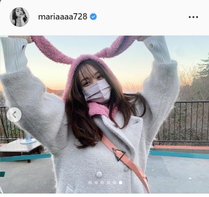 谷まりあのインスタグラムより