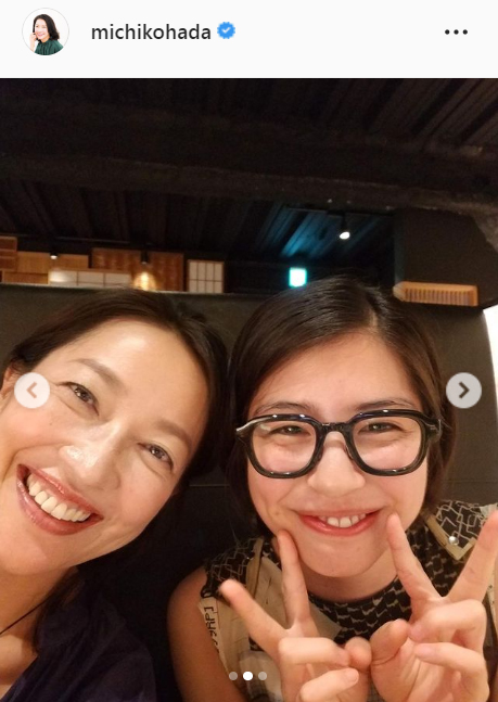 羽田美智子のインスタグラムより