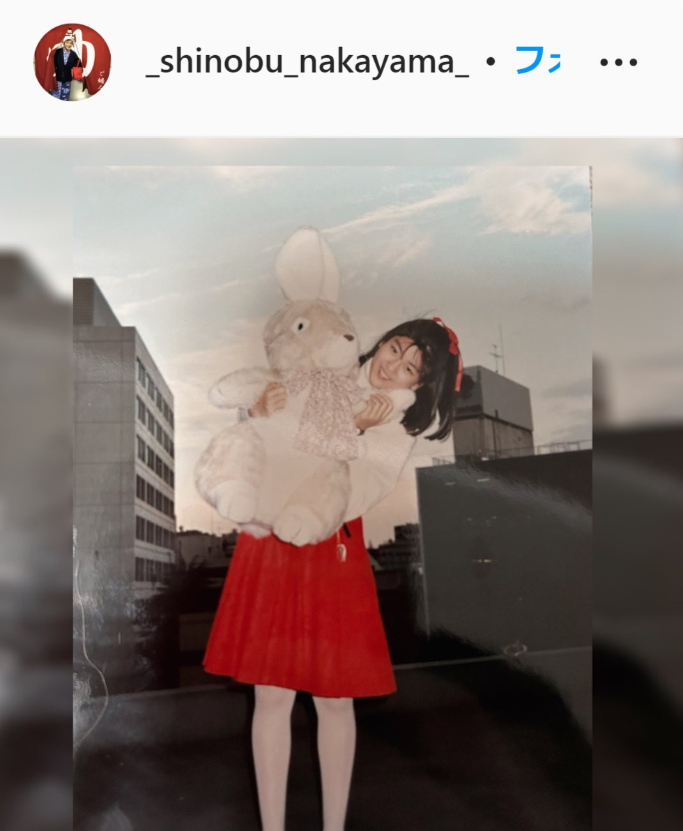 中山忍のインスタグラムより