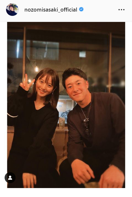 佐々木希のインスタグラムより
