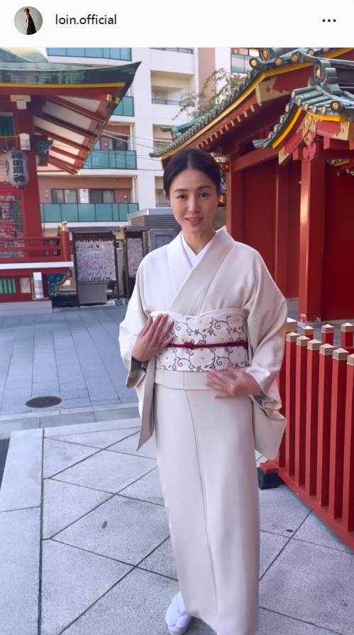井川遥のインスタグラムより