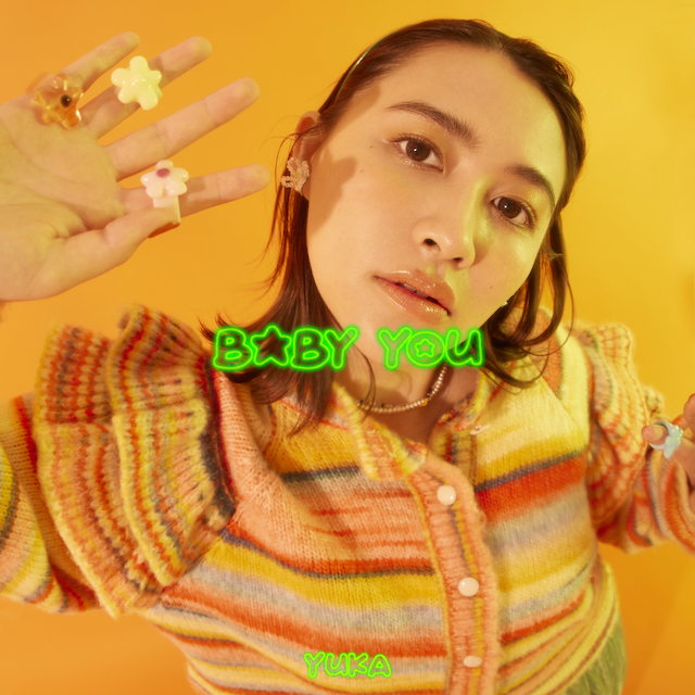 メジャーデビューする有華の「Baby You」シングルジャケット
