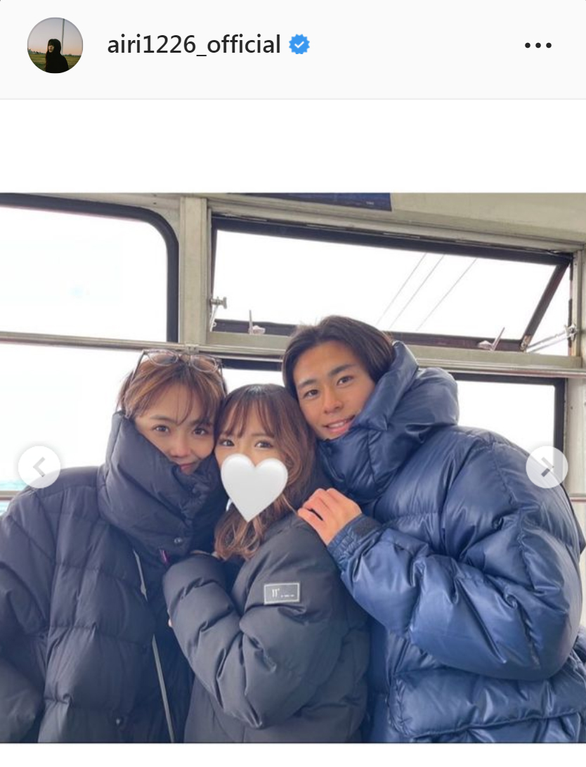 松井愛莉のインスタグラムより