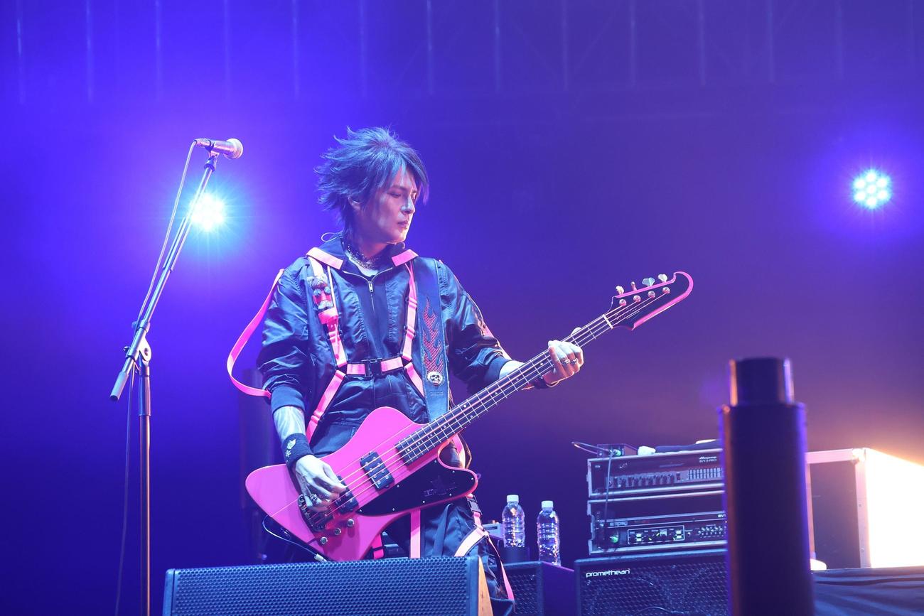 大阪凱旋（がいせん）公演となった「SOPHIA LIVE 2023　“return to OSAKA”」でのSOPHIA黒柳能生