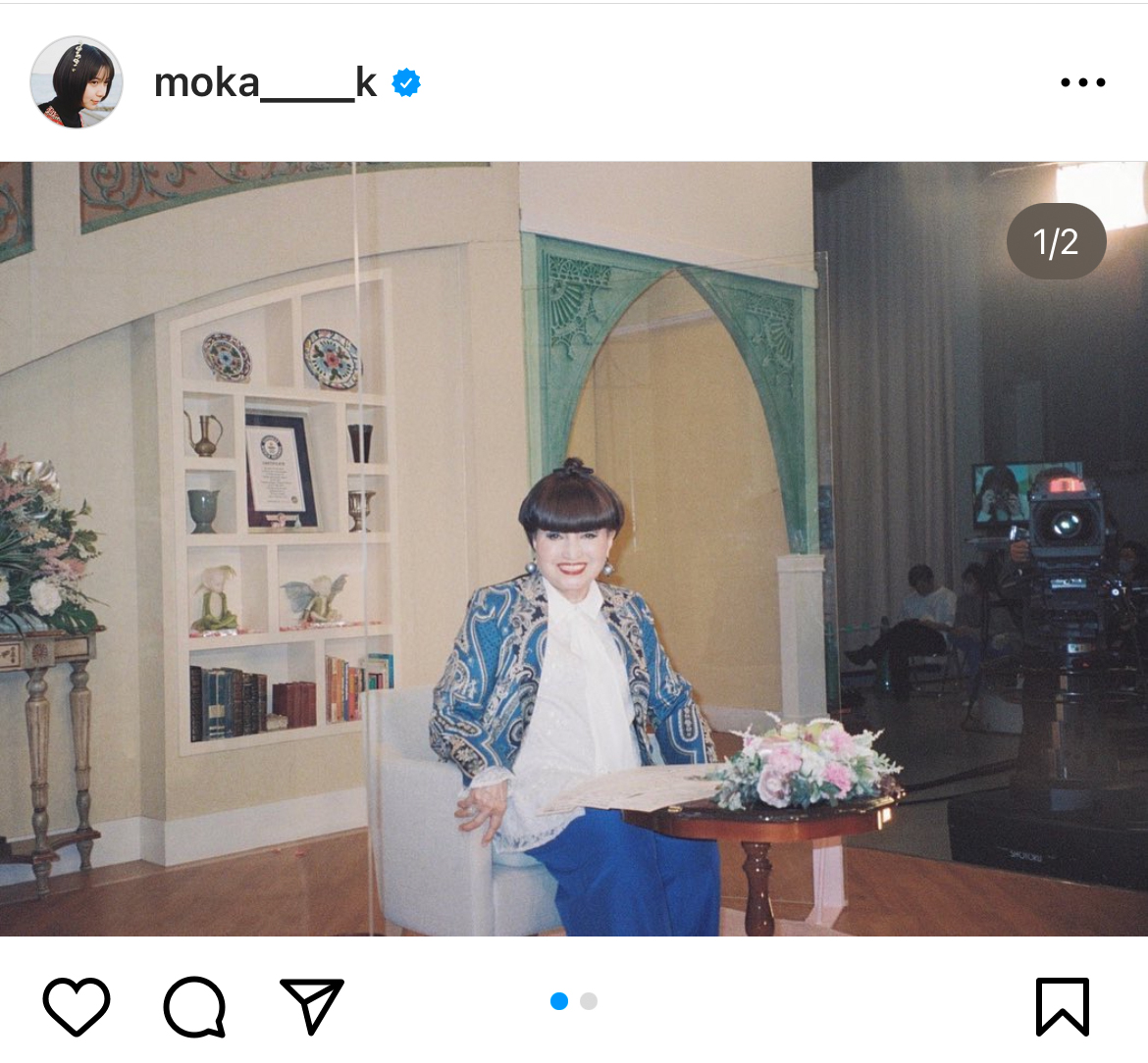 上白石萌歌のインスタグラムより