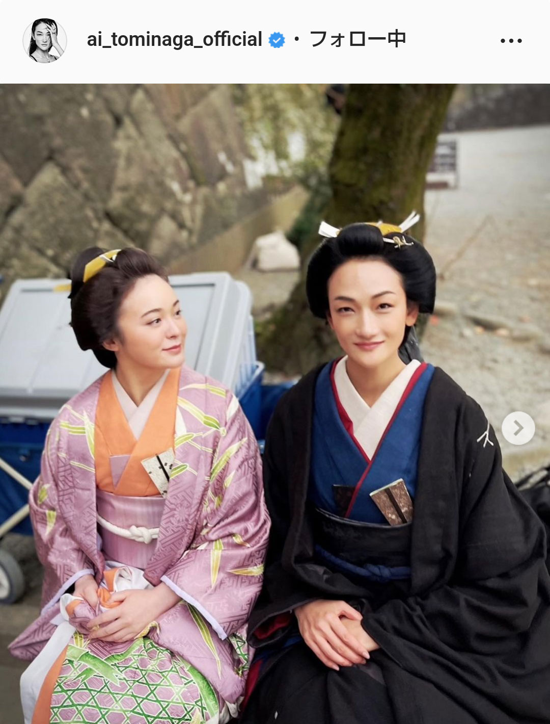 冨永愛のインスタグラムより