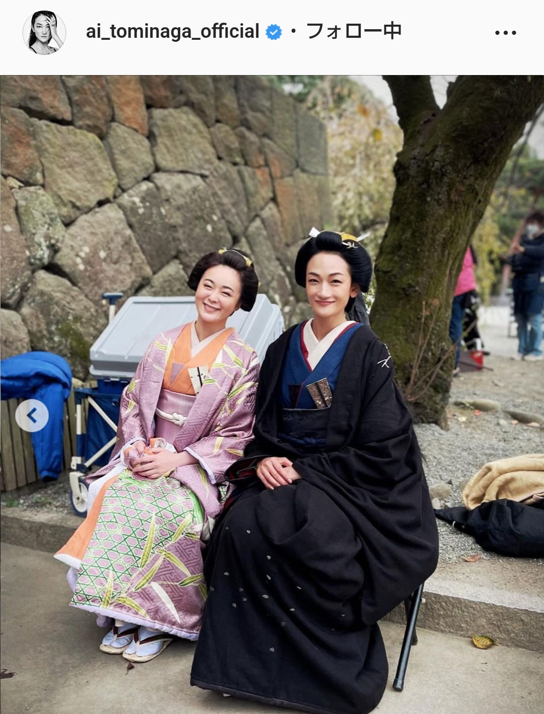冨永愛のインスタグラムより