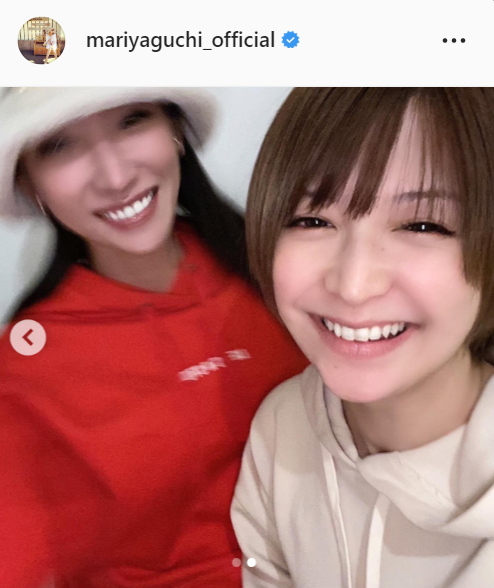 矢口真里のインスタグラムより
