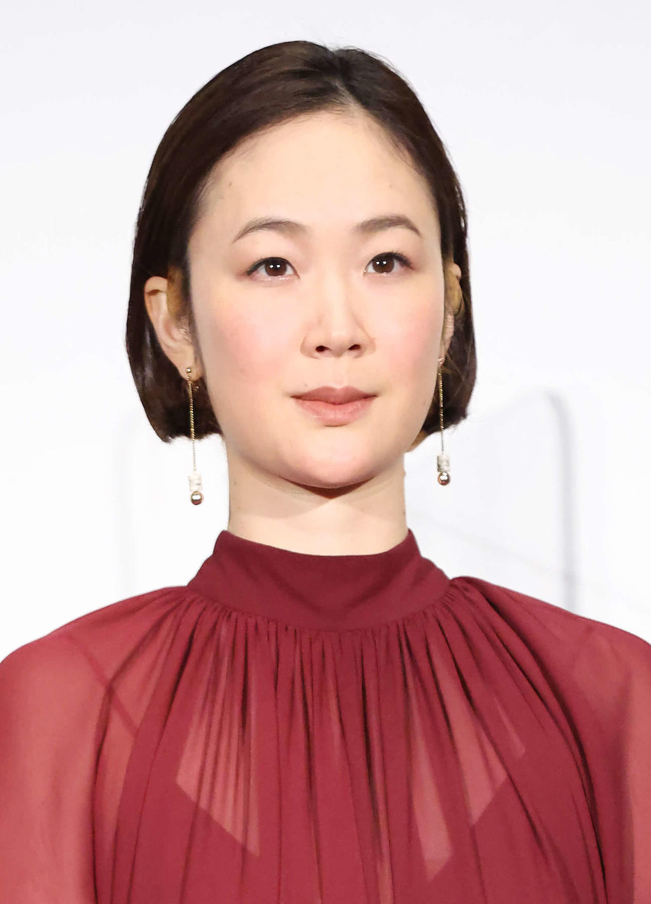 映画「イチケイのカラス」の舞台あいさつで登壇した黒木華（撮影・丹羽敏通）