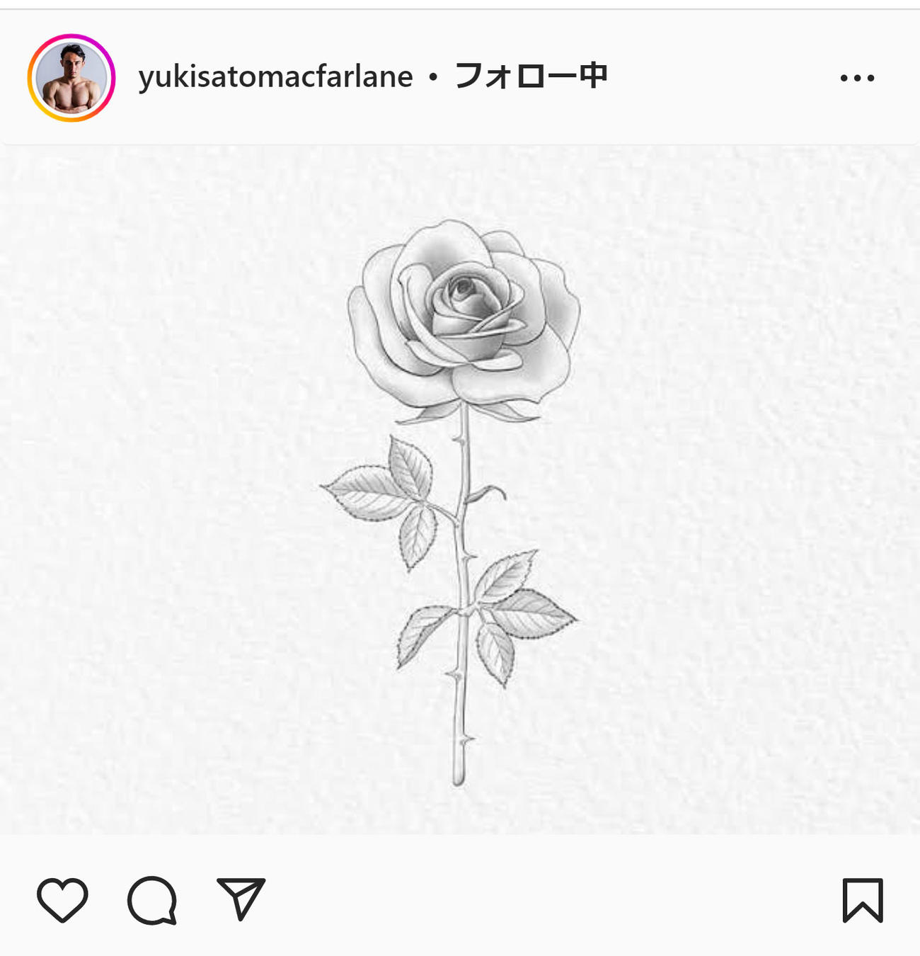 佐藤マクファーレン優樹のインスタグラムより
