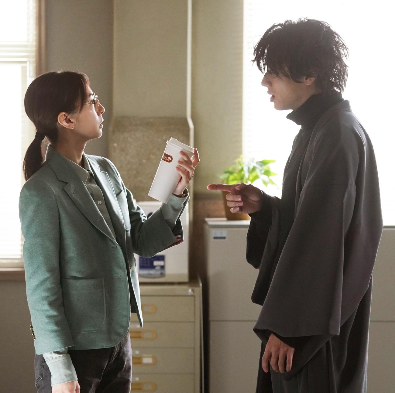 「女神の教室～リーガル青春白書～」に出演する北川景子と山田裕貴（C）フジテレビ