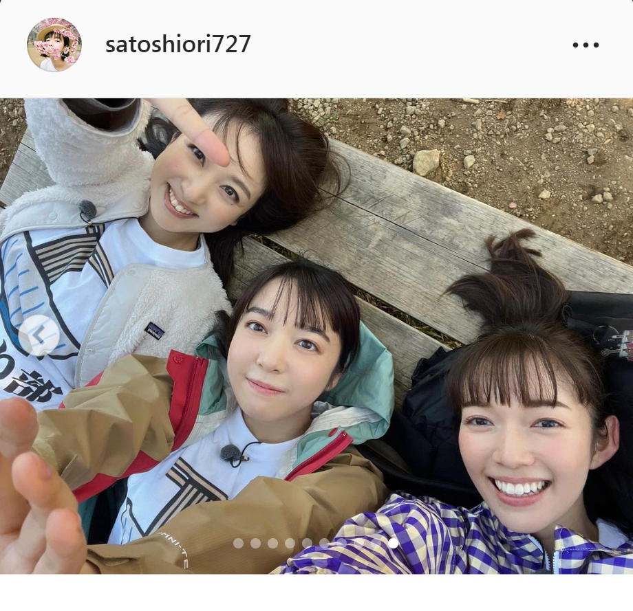 佐藤栞里のインスタグラムより