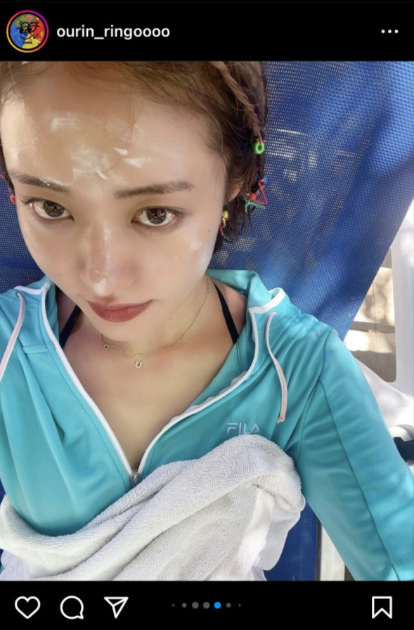 王林のインスタグラムより