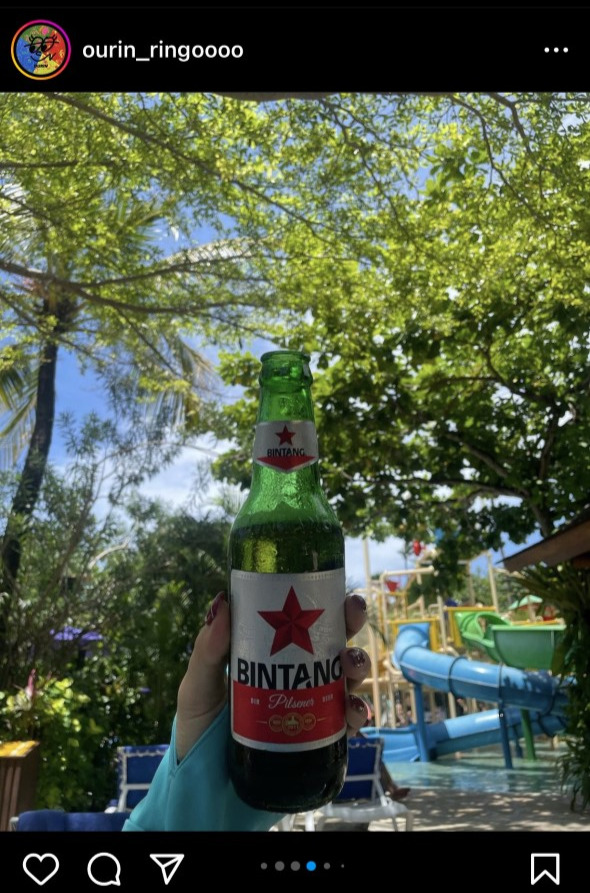 王林のインスタグラムより