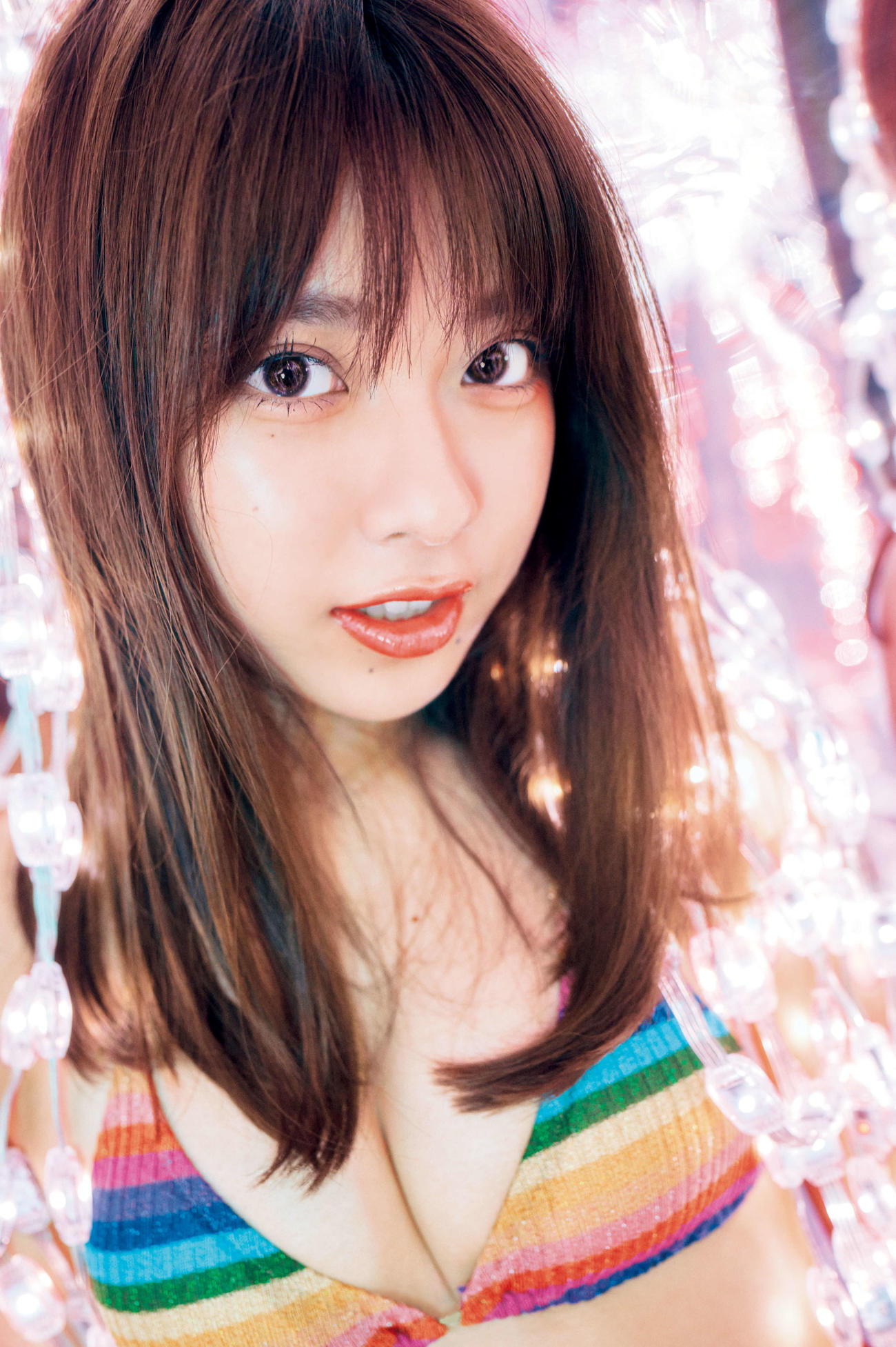 「週刊プレイボーイ」で2度目の表紙を飾ったまるぴ(C)岡本武志／集英社「週刊プレイボーイ」