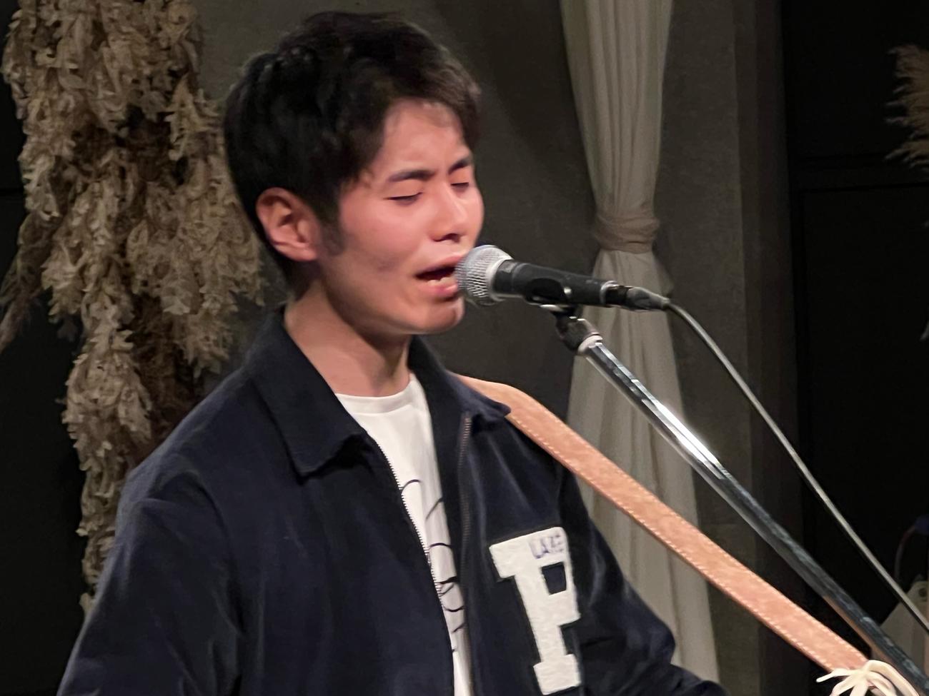 千春オーディション最優秀賞の小川哲央