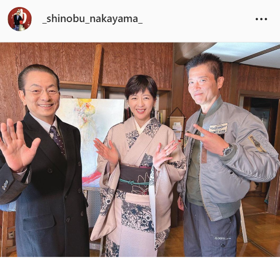中山忍のインスタグラムより