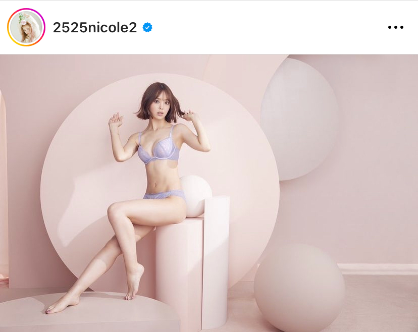 藤田ニコルのインスタグラムより