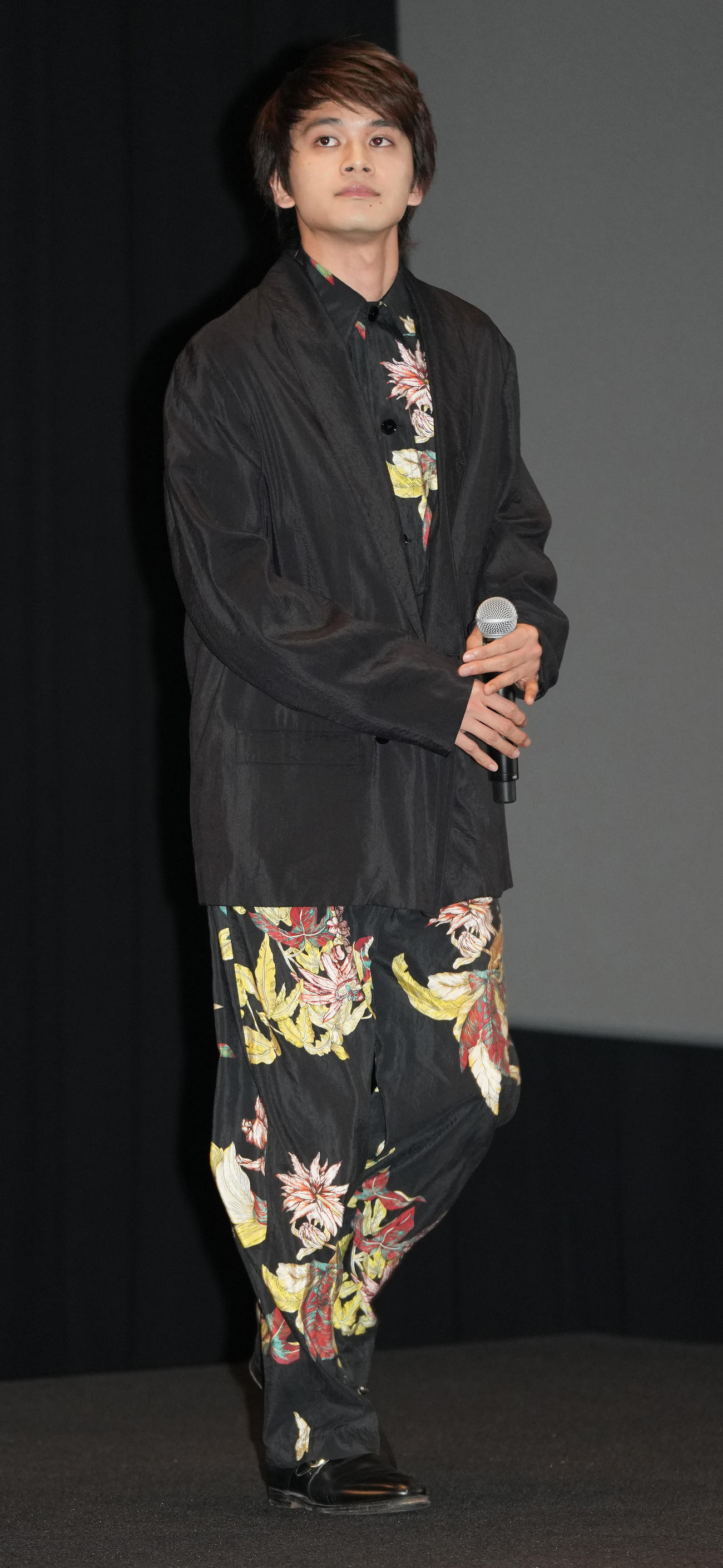 映画「スクロール」完成披露舞台あいさつのに登壇した北村匠海（撮影・鈴木みどり）