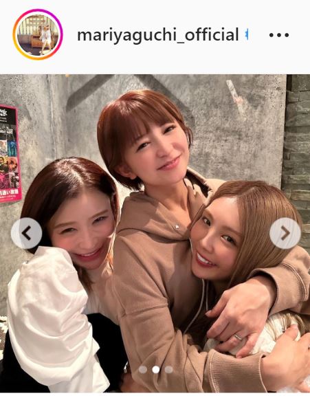 矢口真里のインスタグラムより