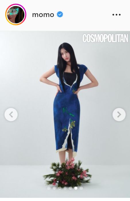 モモのインスタグラムより