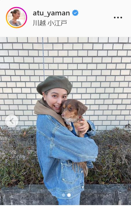山口厚子のインスタグラムより