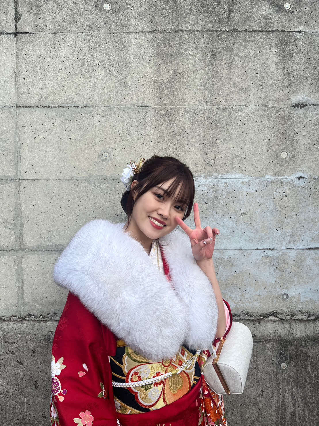 今年の負けない目標は、余裕のある人間になること。それから、誘惑に負けない人にもなりたいな
