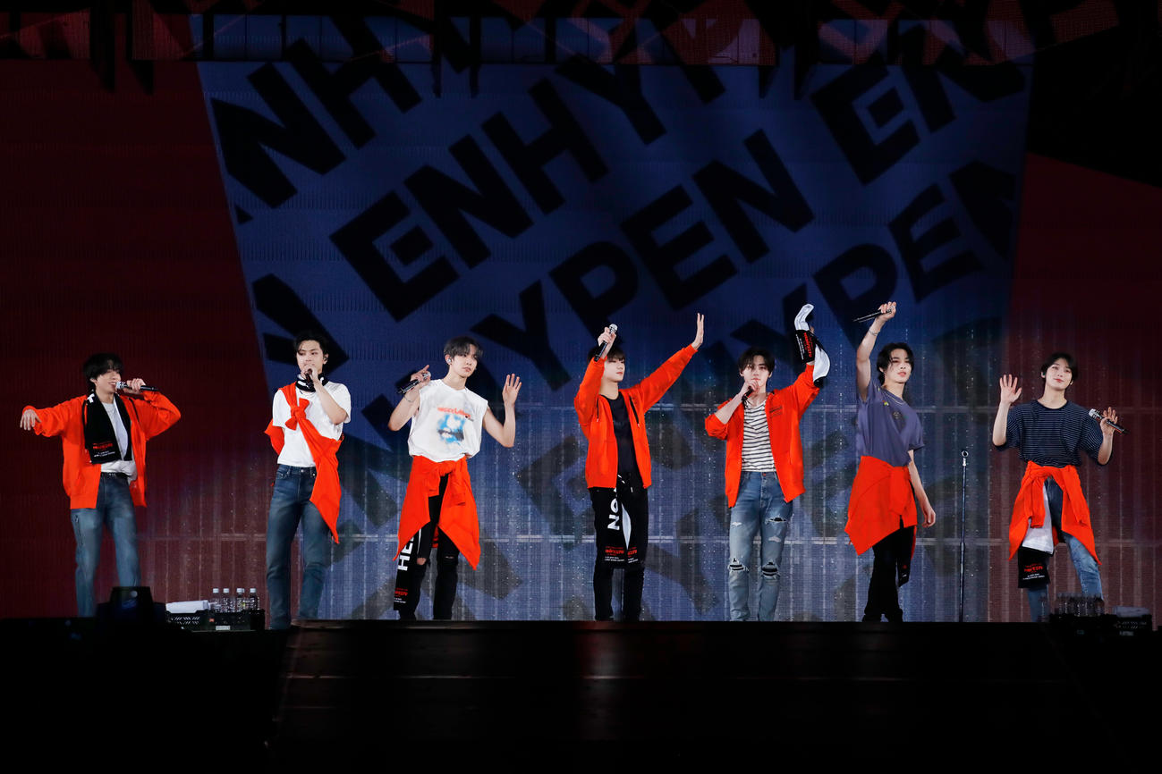 ライブを開催したENHYPEN（P）＆（C）　BELIFT LAB