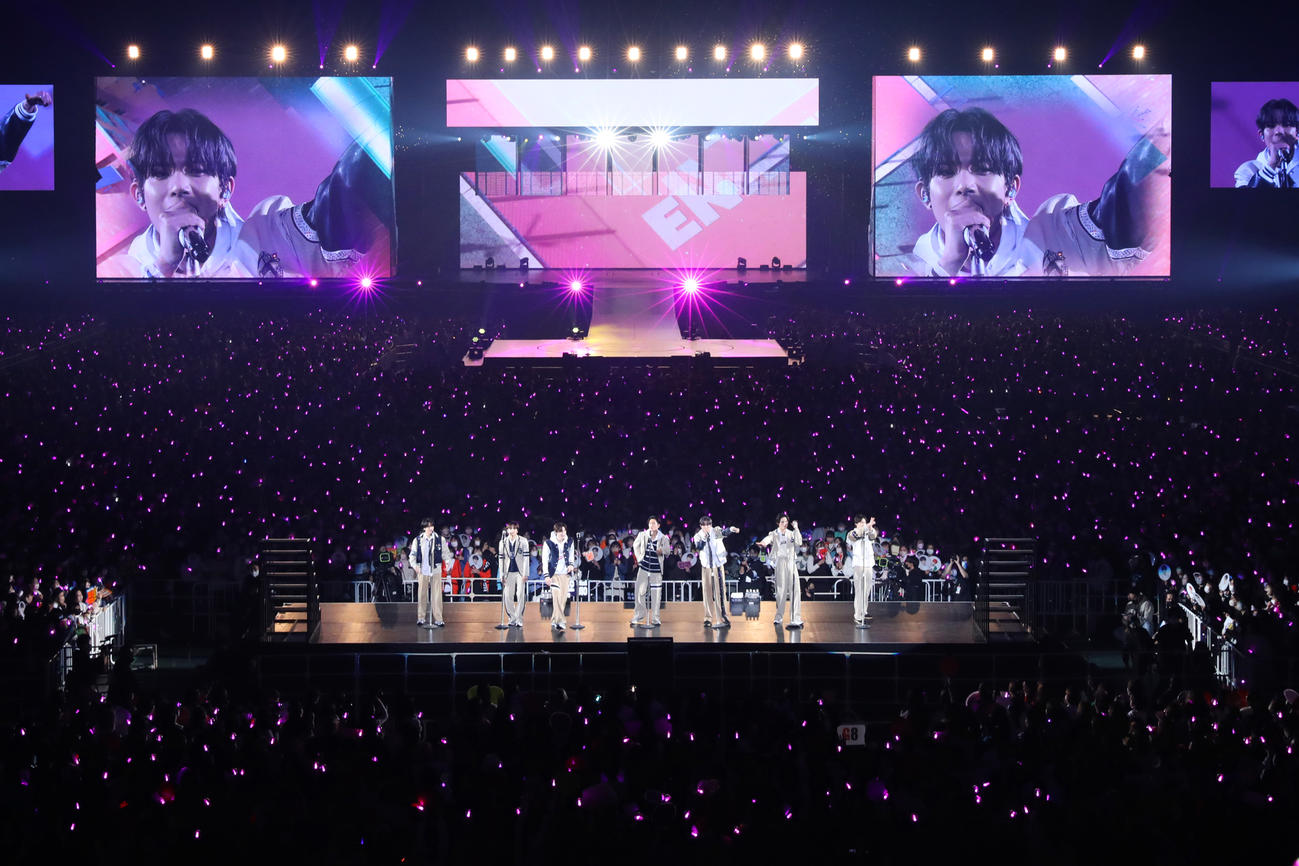 ライブを開催したENHYPEN（P）＆（C）　BELIFT LAB