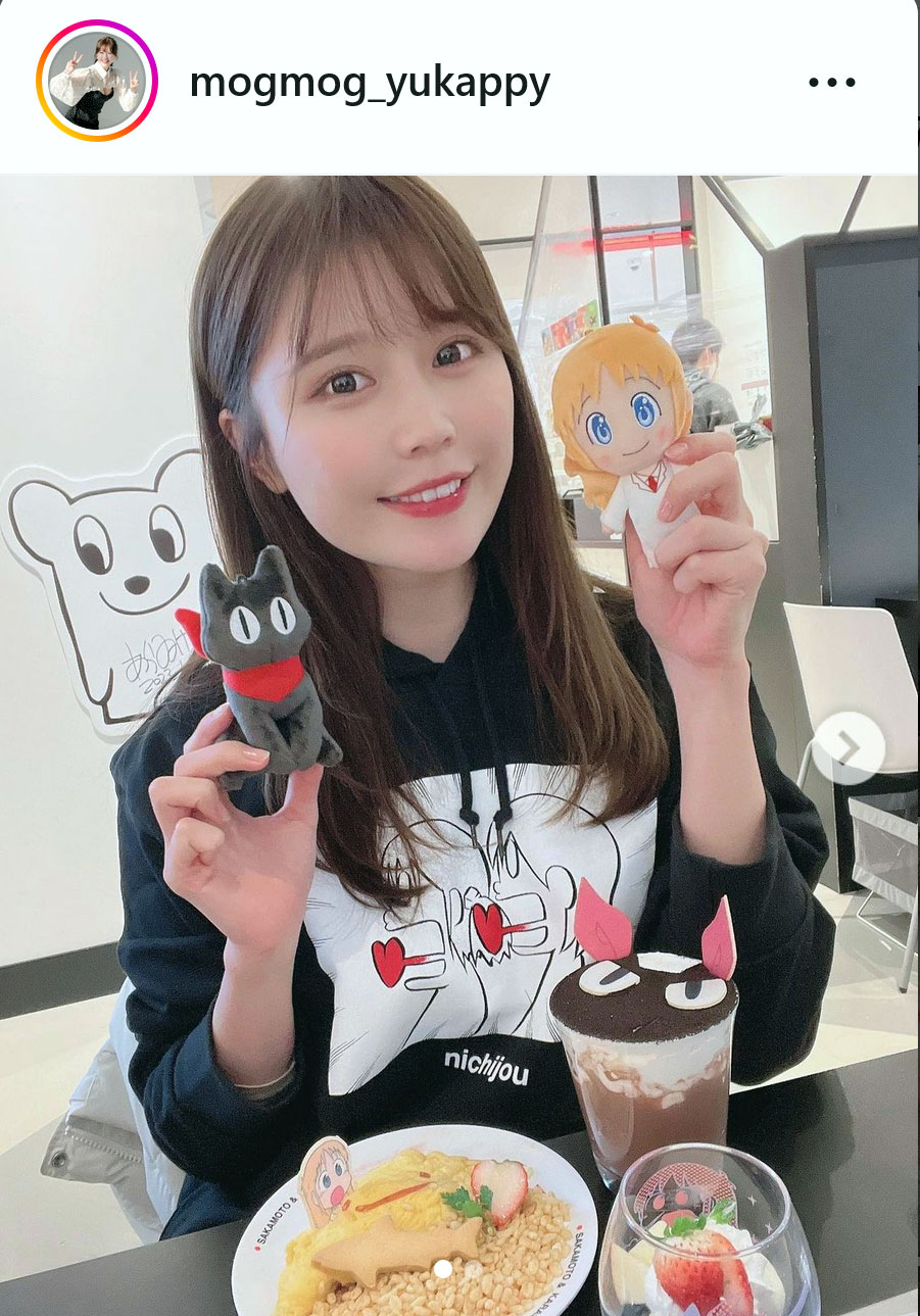 小日向ゆかのインスタグラムより