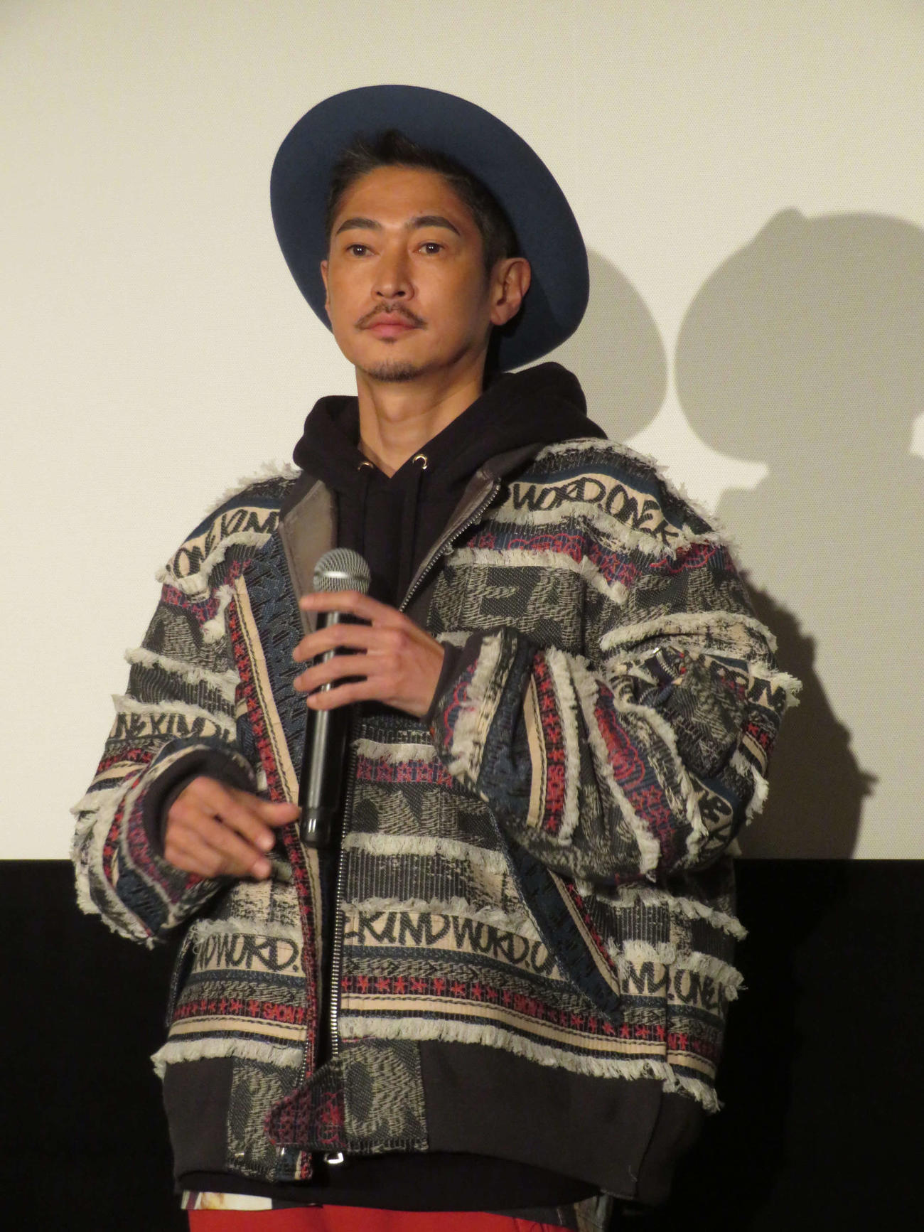 18年ぶりの主演映画「Sin Clock」公開直前イベントに登壇した窪塚洋介（撮影・村上幸将）