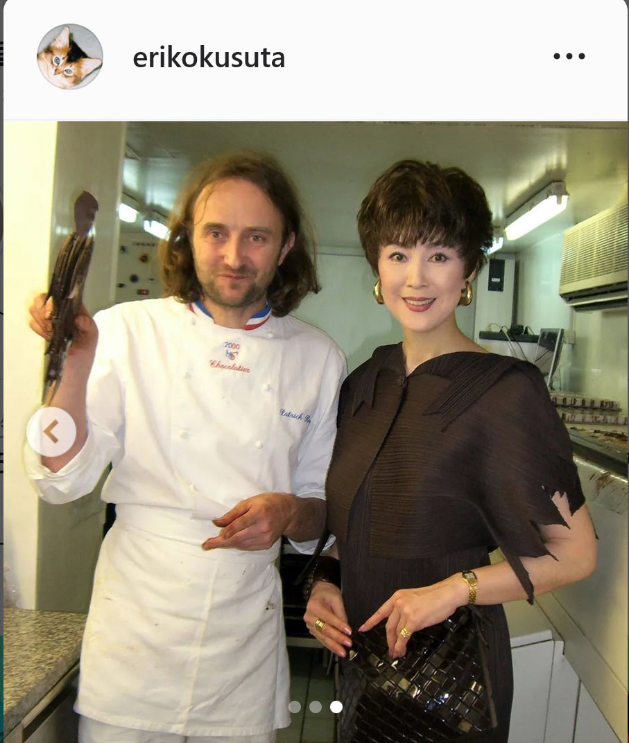 楠田枝里子のインスタグラムより