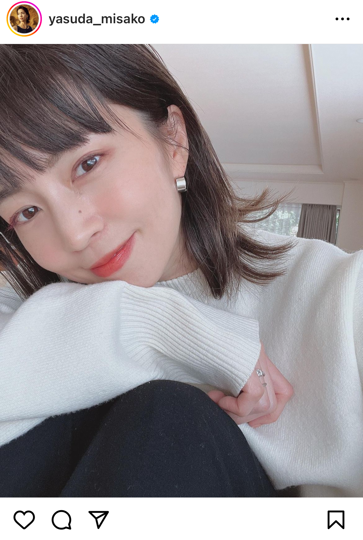 安田美沙子のインスタグラムより