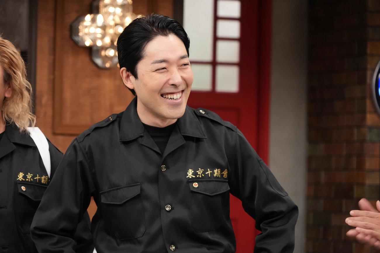 フジテレビ「新しいカギ」に出演するオリエンタルラジオ中田敦彦（C）フジテレビ