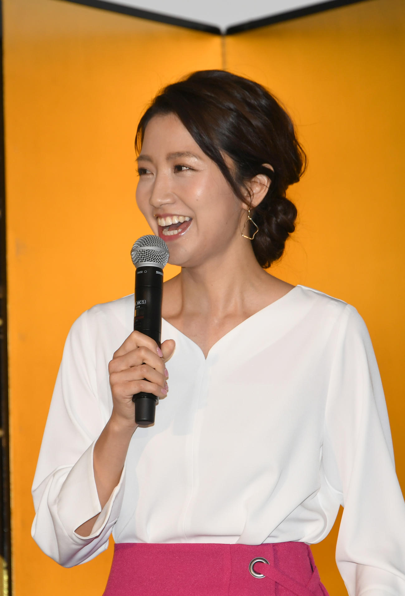 2019年3月、新番組「Live News　α」のメインキャスターを務める三田友梨佳アナは抱負を語った