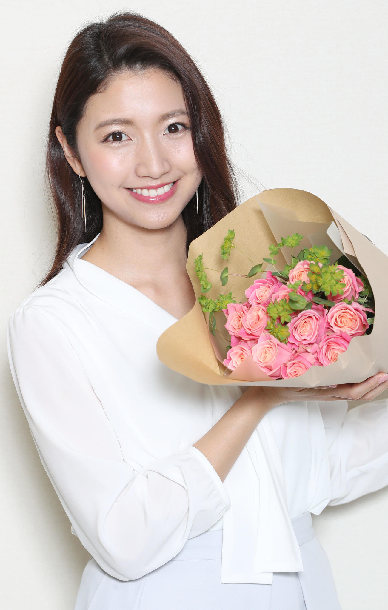 フジテレビ三田友梨佳アナウンサー（19年3月18日撮影）