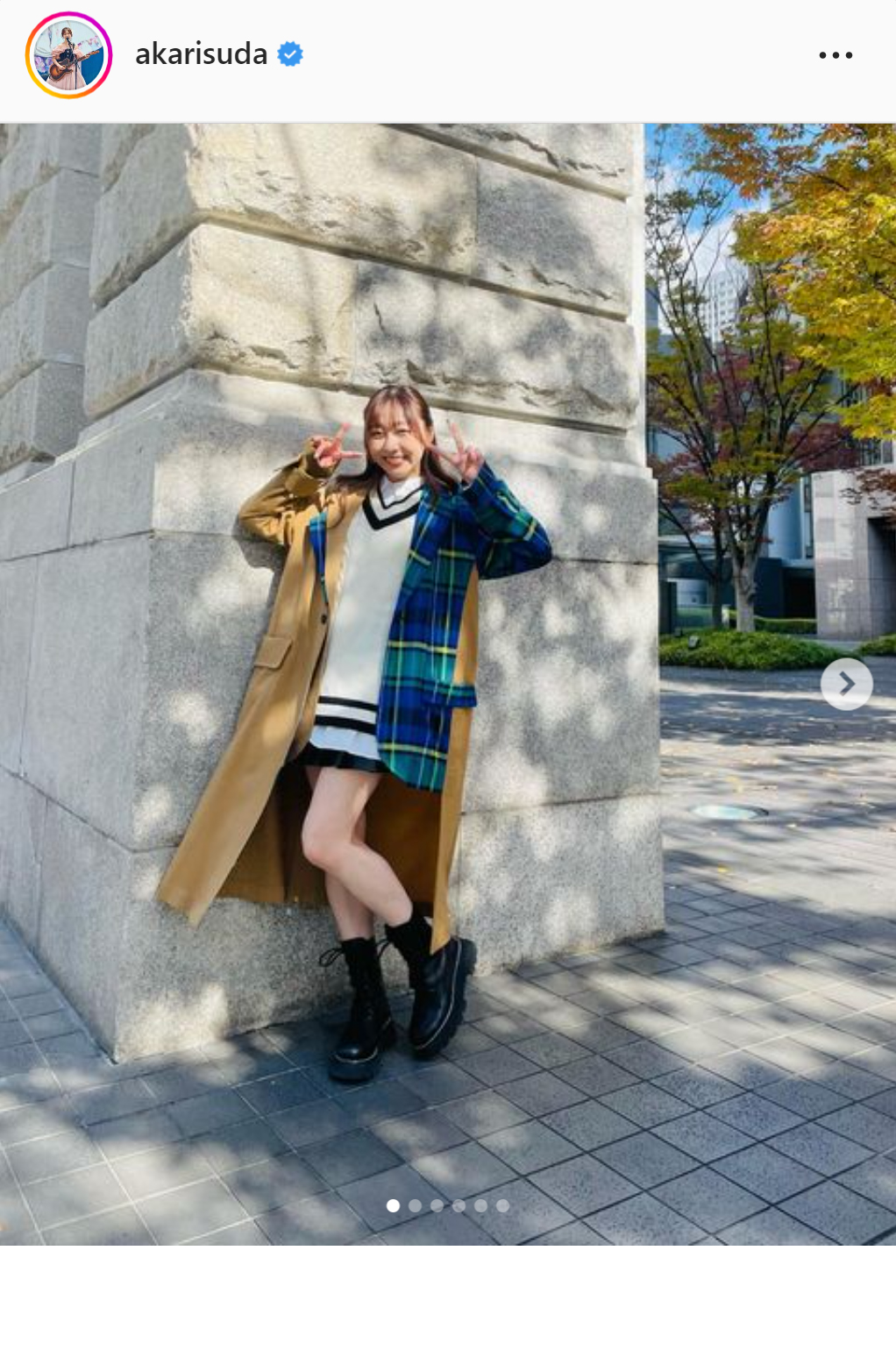 須田亜香里のインスタグラムより