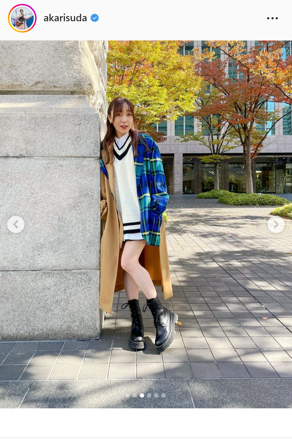 須田亜香里のインスタグラムより