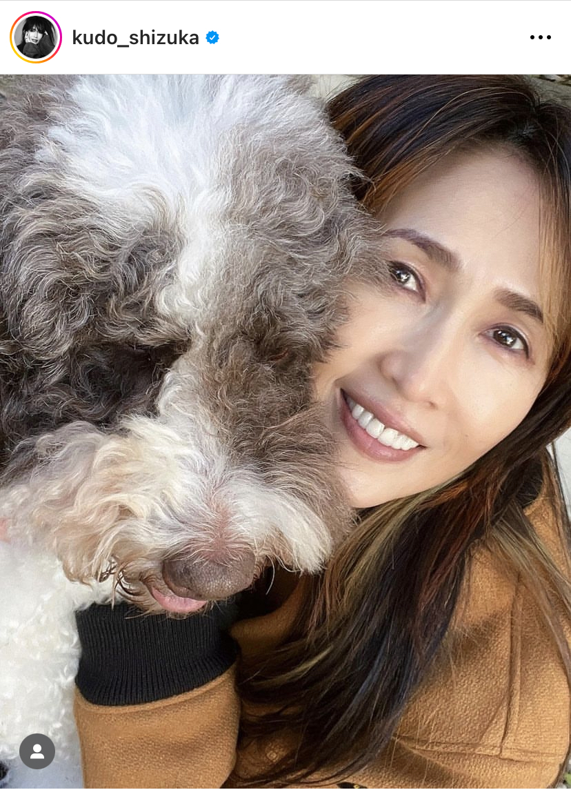 工藤静香のインスタグラムより