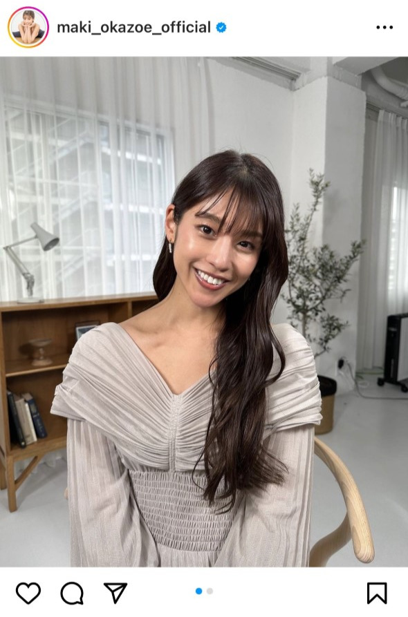 岡副麻希のインスタグラムより