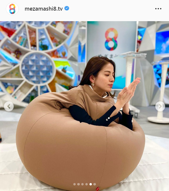 永島優美アナのインスタグラムより