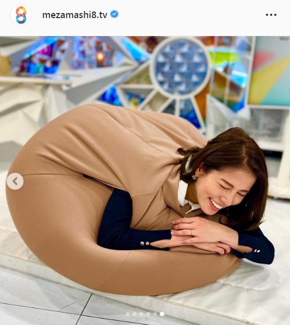 永島優美アナのインスタグラムより