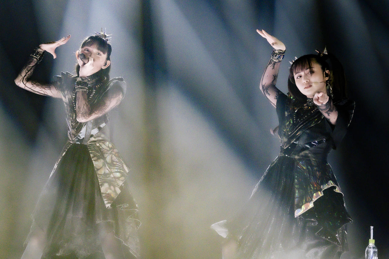 ライブを開催したBABYMETAL