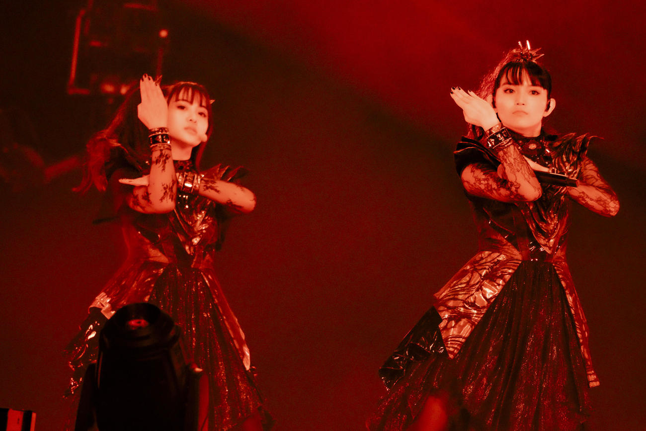 ライブを開催したBABYMETAL