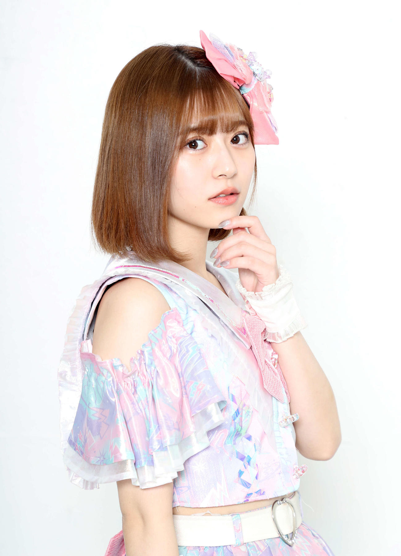 FRUITS ZIPPERの月足天音（撮影・鈴木正人）